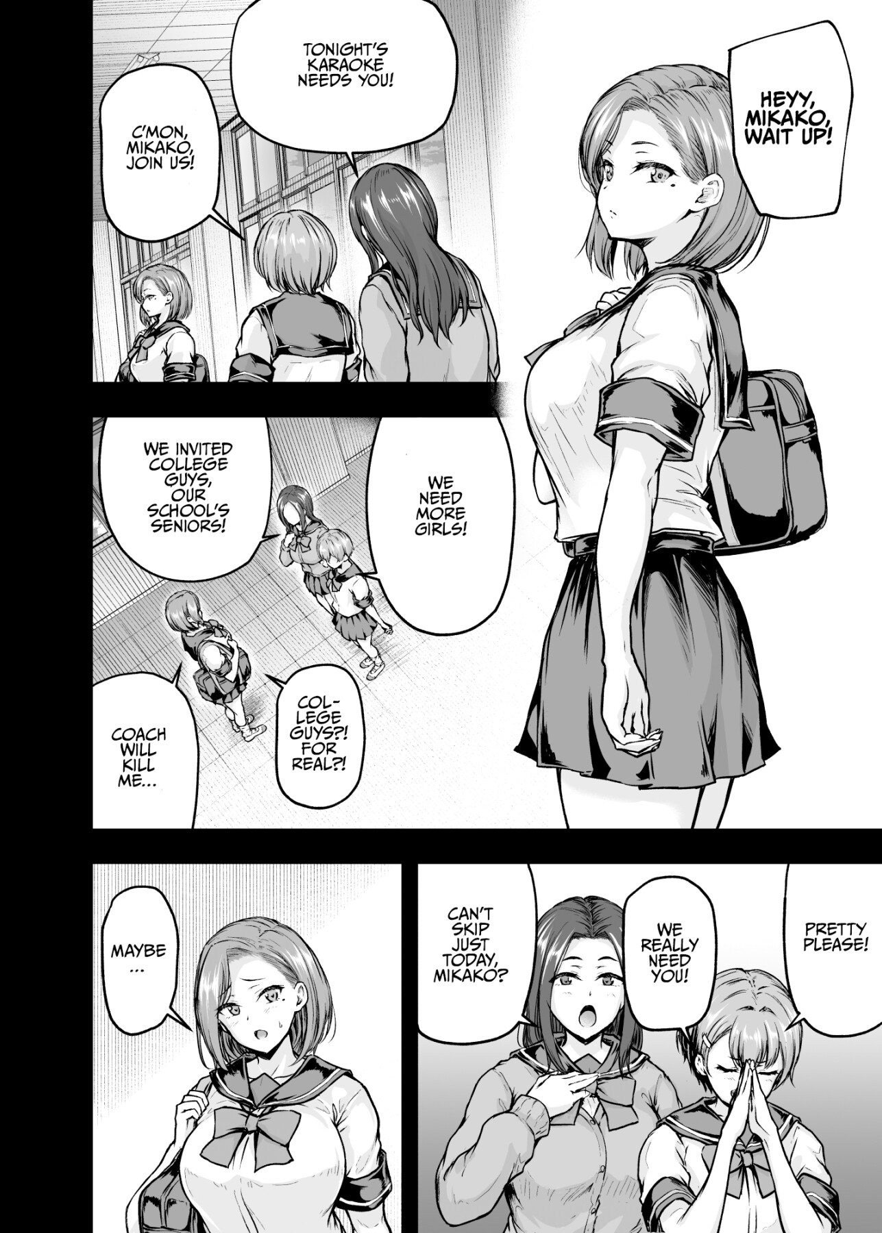 Hentai Manga Comic-Mom's obsessed with her Daughter's Boyfriend 2-Read-3